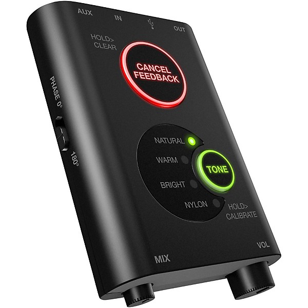 IK Multimedia iRig Acoustic Stage Clip-on Microphone Black