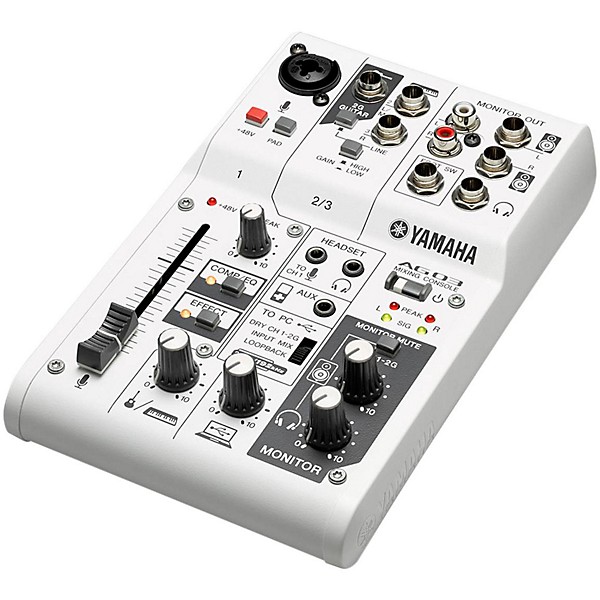 Yamaha AG03 3-Channel Mixer/USB Interface For IOS/MAC/PC | Guitar