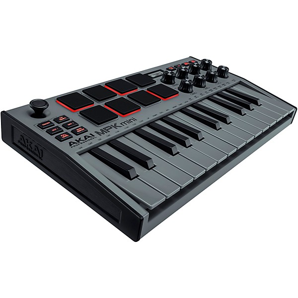 Akai Professional MPK mini mk3 Keyboard Controller - Grey | Guitar