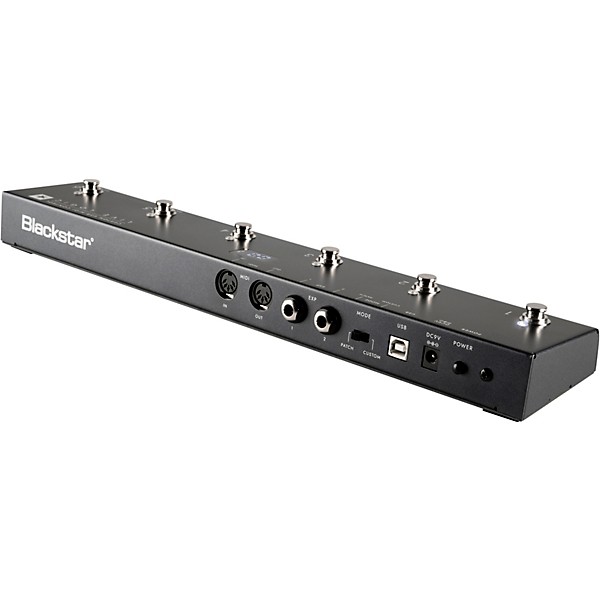 Blackstar Live Logic 6-Button MIDI Foot Controller Black | Guitar
