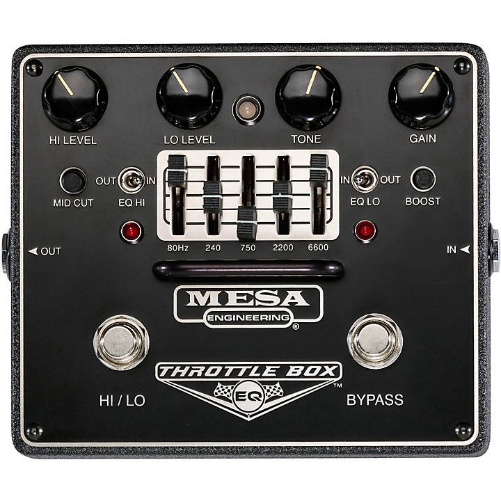MESA/Boogie Throttle Box Equalizer Pedal Black | Guitar Center