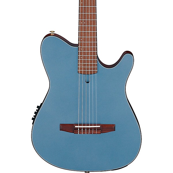 Ibanez FRH10N Nylon-String Acoustic-Electric Guitar - Indigo Blue