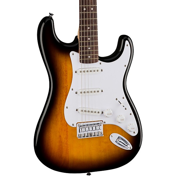 Squier Bullet Stratocaster HT Electric Guitar Brown Sunburst