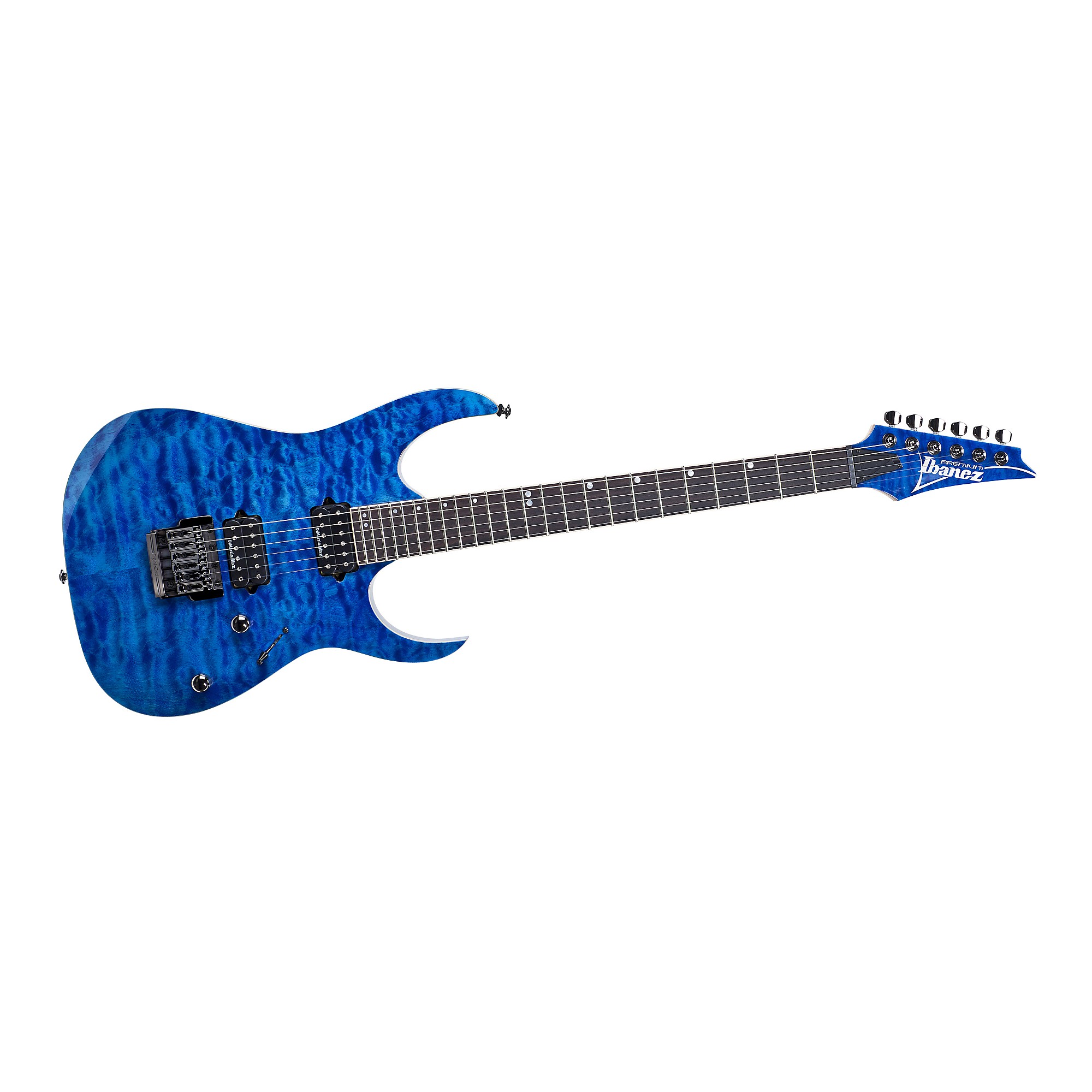 Ibanez RG Premium RG921QMF Electric Guitar Cobalt Blue Surge