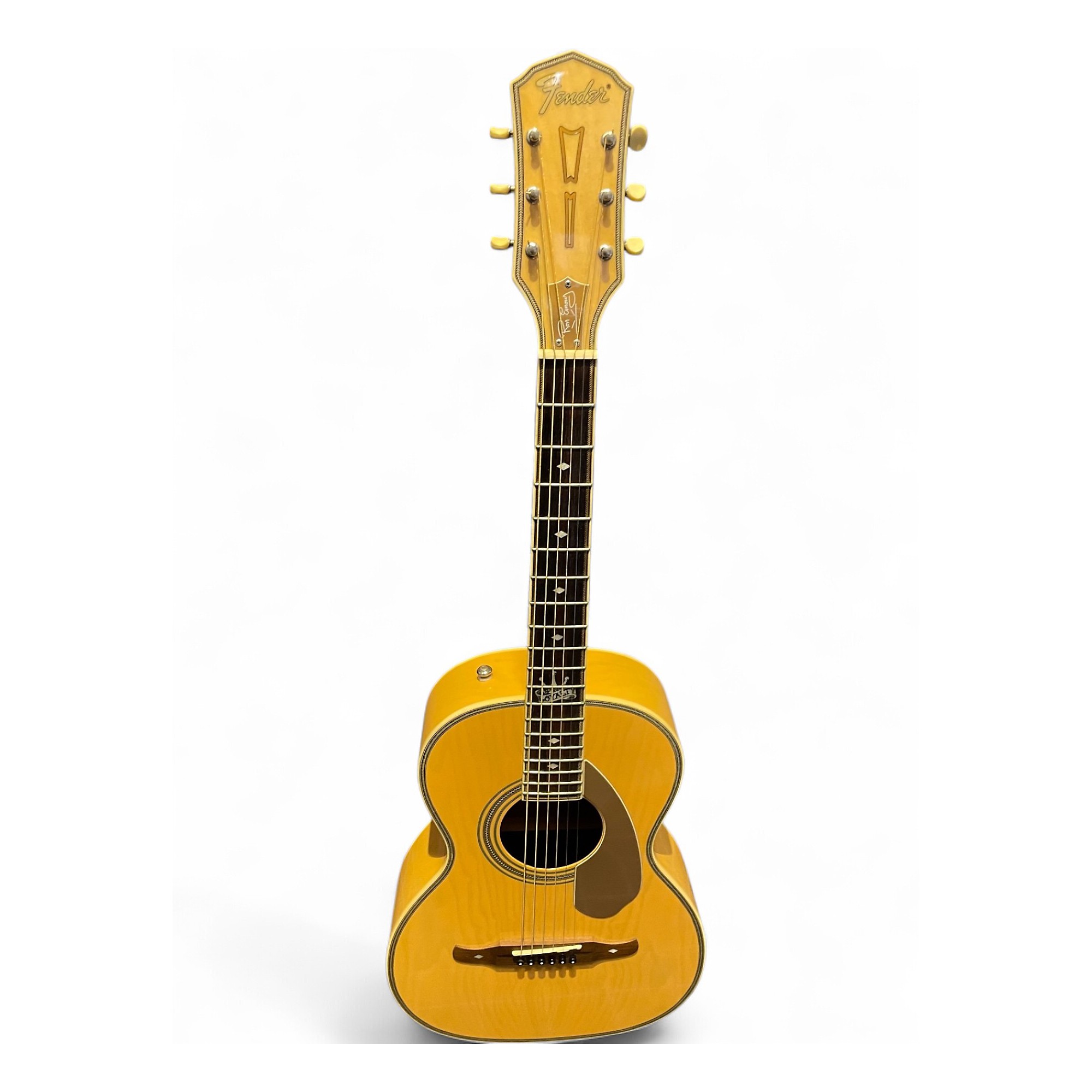 Used Fender RON EMORY LOYALTY JR Butterscotch Blonde Acoustic