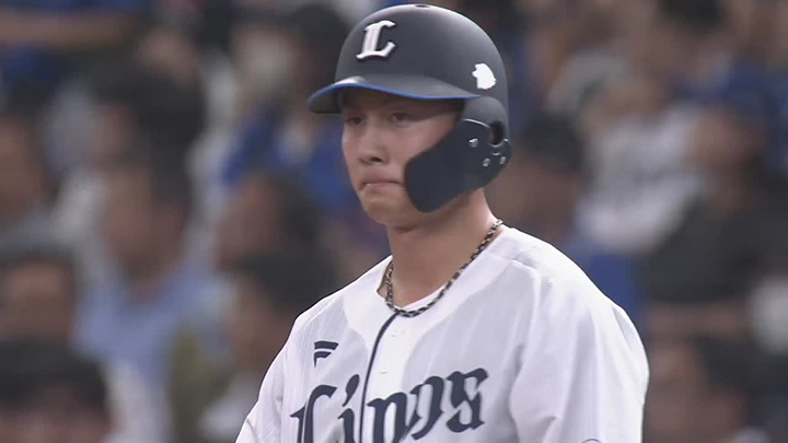 埼玉西武・長谷川信哉がプロ初の1試合3安打を記録｜パ・リーグ.com