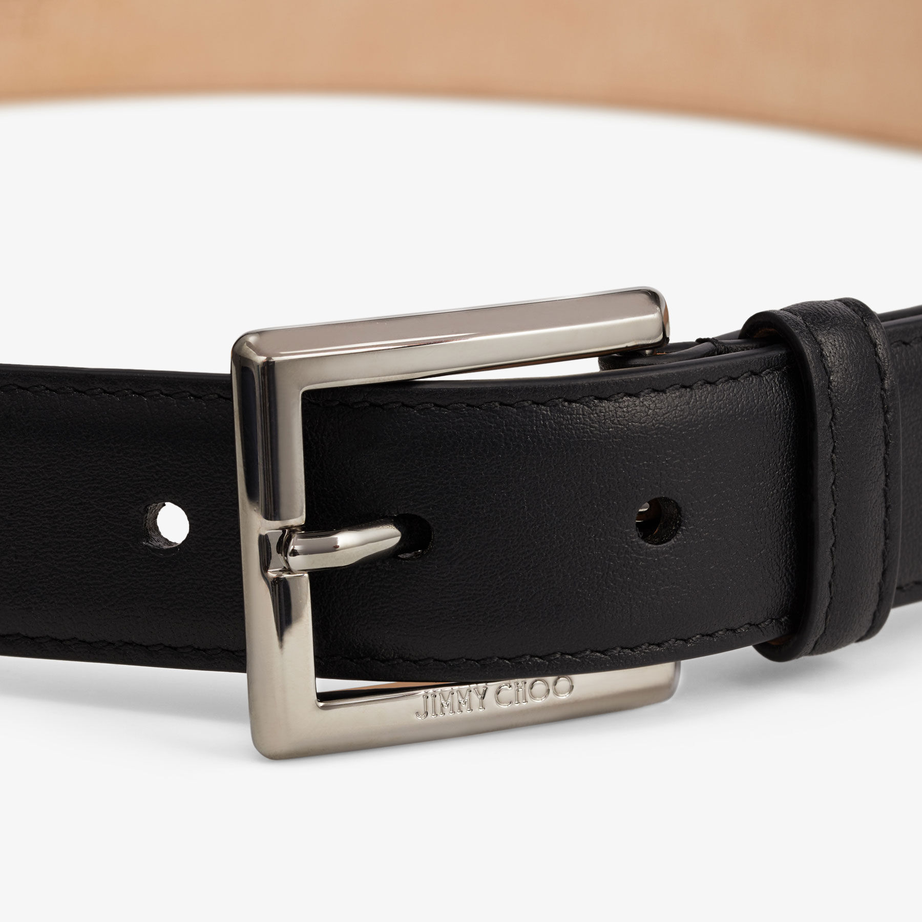 SEAN | Black スムースカーフレザー・ベルト | 2023年サマー