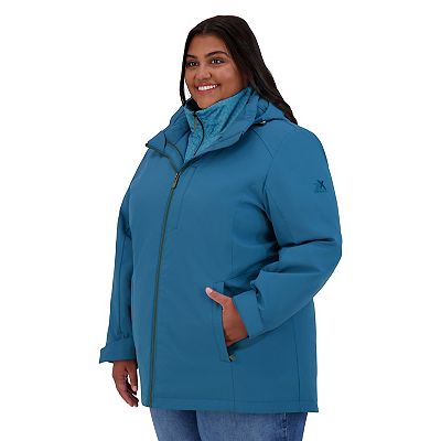 Plus Size ZeroXposur Deonna 3-in-1 Systems Jacket
