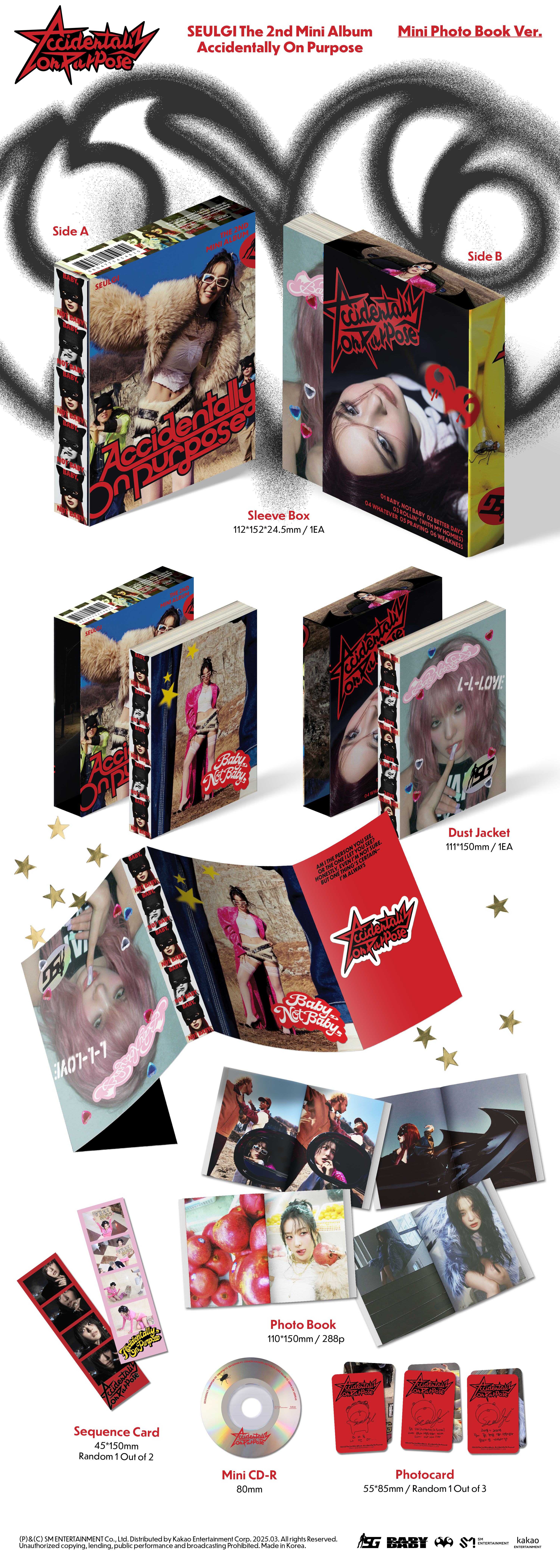 jp.ktown4u.com : SEULGI - ミニアルバム2集 [Accidentally On Purpose