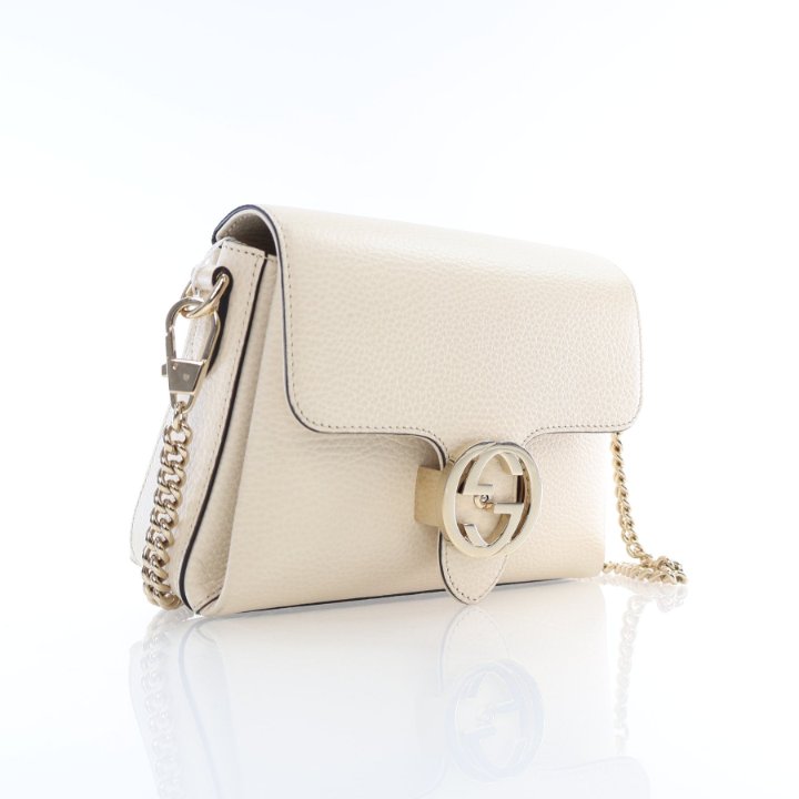 Gucci Dollar Interlocking Chain Shoulder Bag - Luxe Du Jour