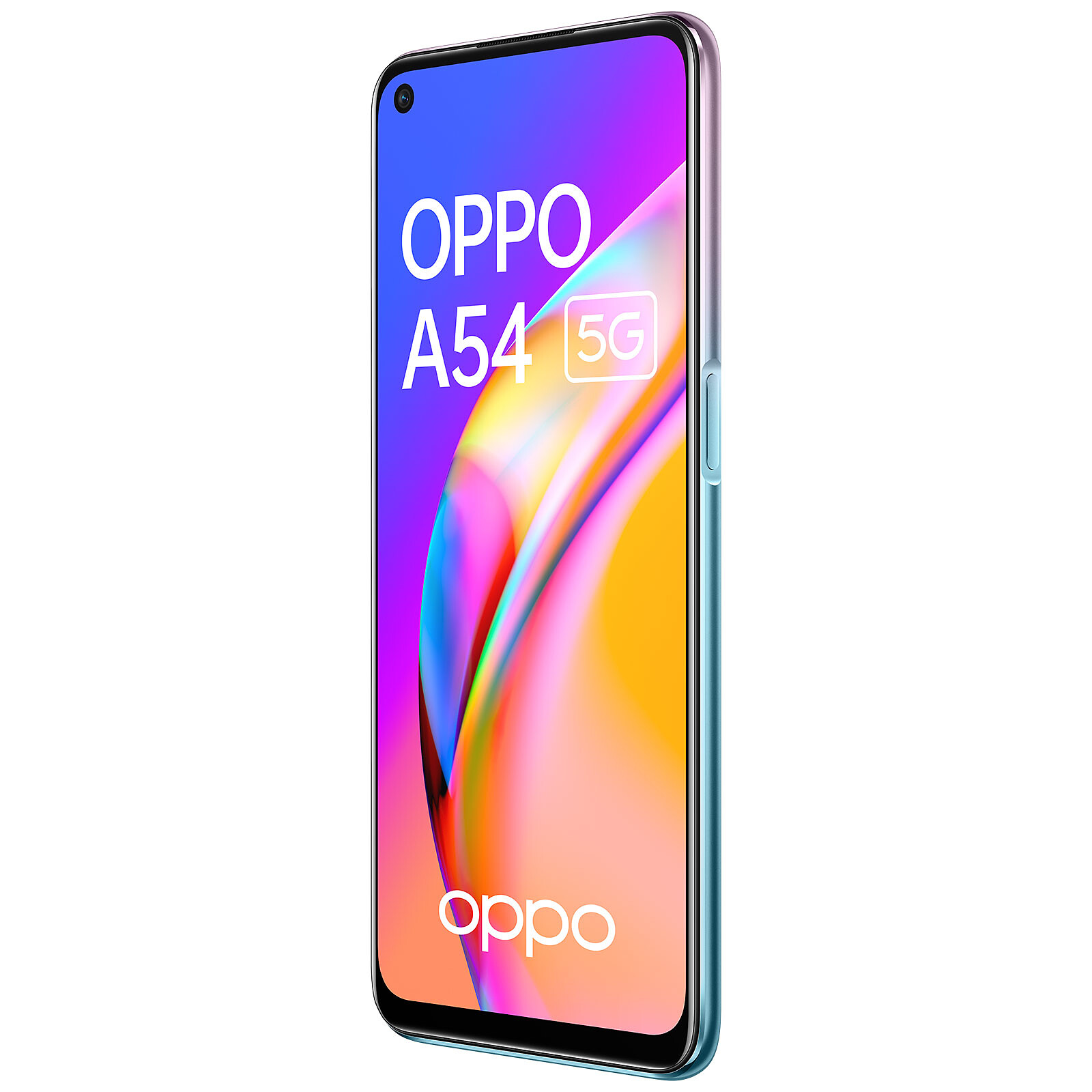 OPPO A54 5G Violet (4GB / 64GB) - Mobile phone & smartphone - LDLC