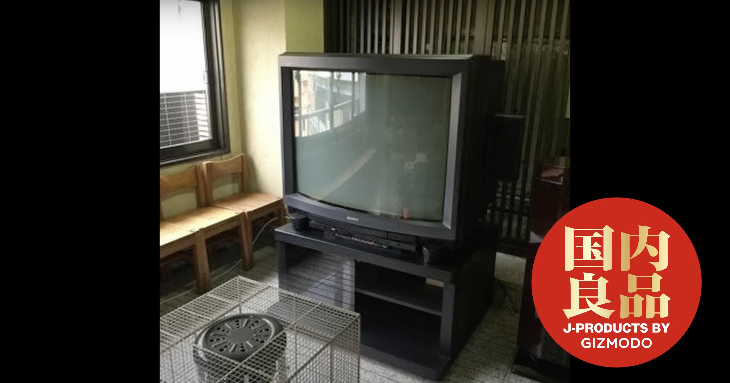 伝説のテレビ、ソニー製。それをすてるなんてとんでもない