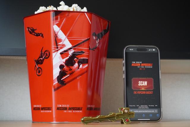 M:I』最新作のポップコーンカップ、｢5秒後に自動的に消滅する｣ハイテク