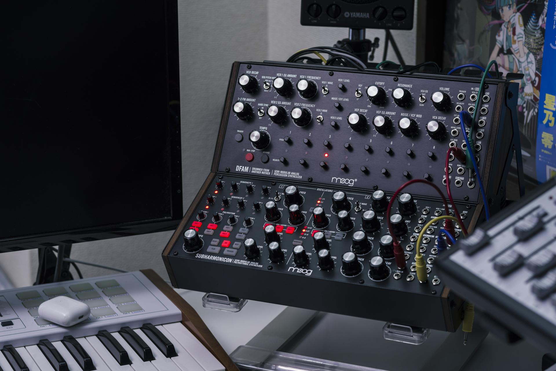 このツマミが、日常に創造性をもたらす。アナログシンセ｢Moog Sound