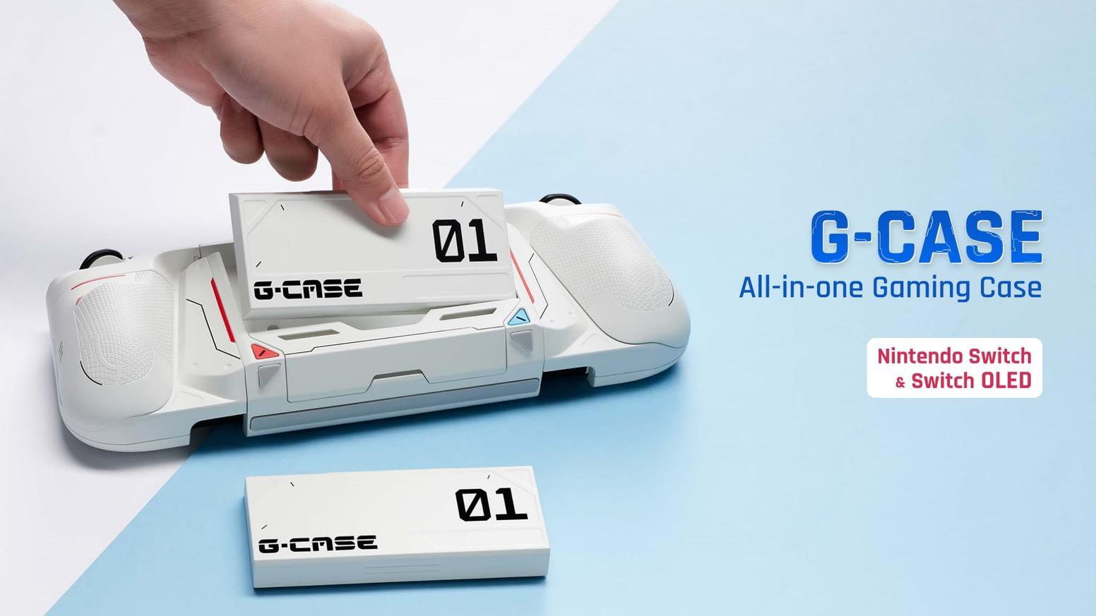 Nintendo Switchを『ガンダム』っぽくするケース。モバイルバッテリー