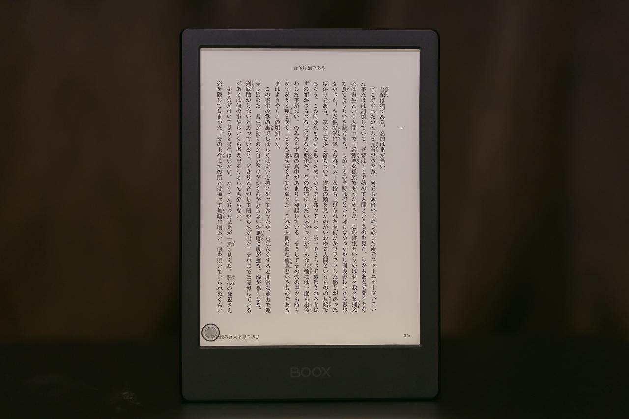 絶妙サイズのE Inkタブレット｢BOOX Poke4 lite｣で電子書籍の山が崩れて