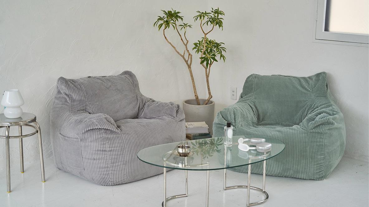 包まれ感が心地いいLOOSYのビーズソファ、秋の新色がかわいい！【新