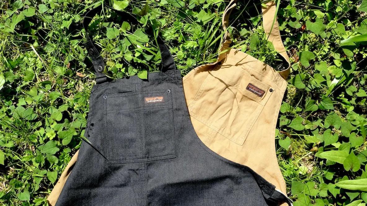 4年間愛用中！ パタゴニアの「ワークエプロン」は、庭遊びやモノ作りに