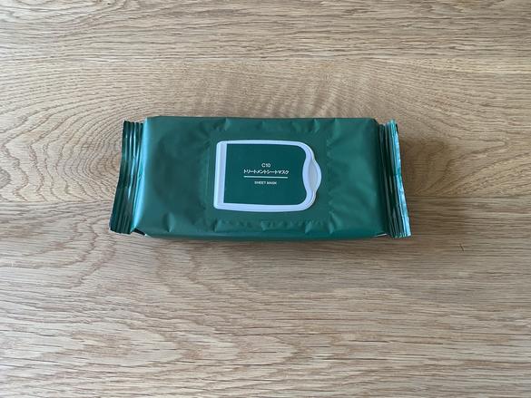 無印良品の「C10トリートメントシートマスク」、私は結構好きです