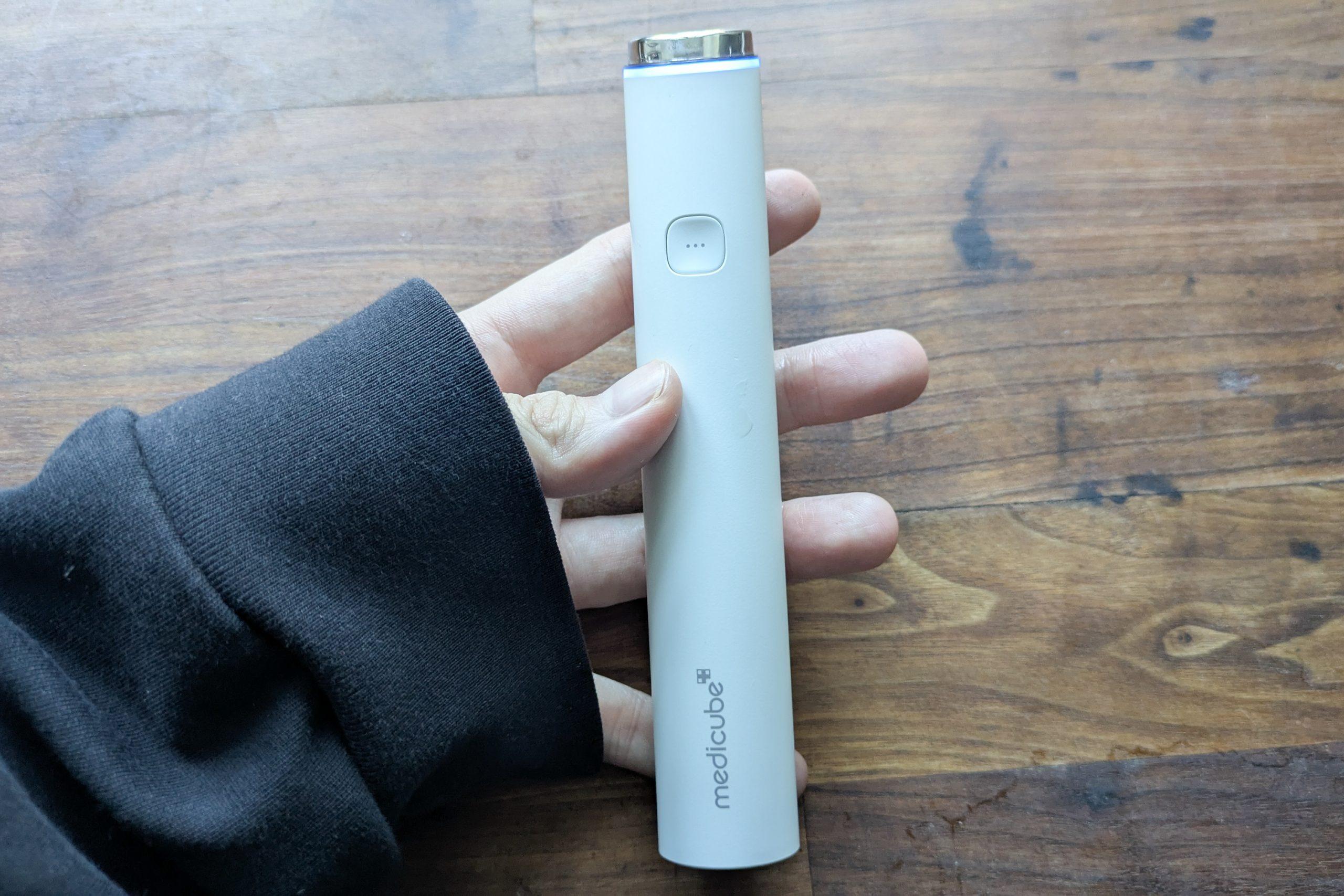 メディキューブの「小さい方の美顔器」なら毎日続けられそう。使って数