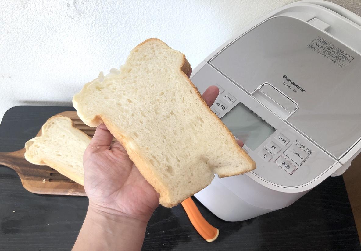 Panasonicのホームベーカリー「SD-MDX102」で、生食パンを焼こう