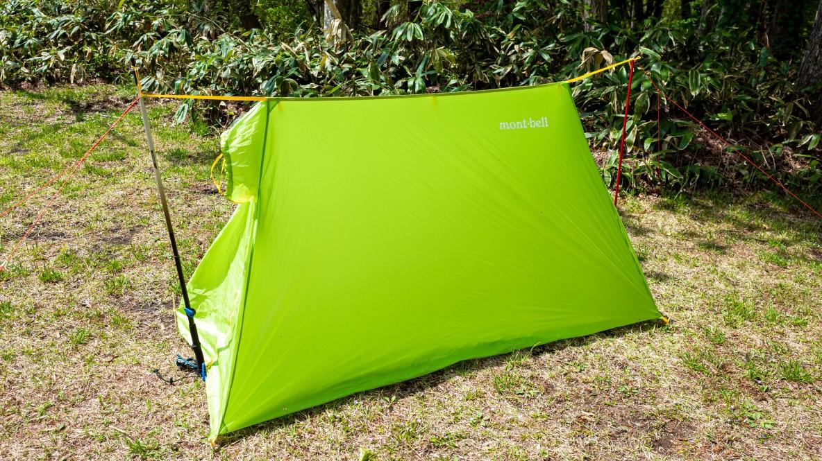 未使用】モンベル U.L.ツエルト 2人用サイズ 登山・ビバーク用 未使用