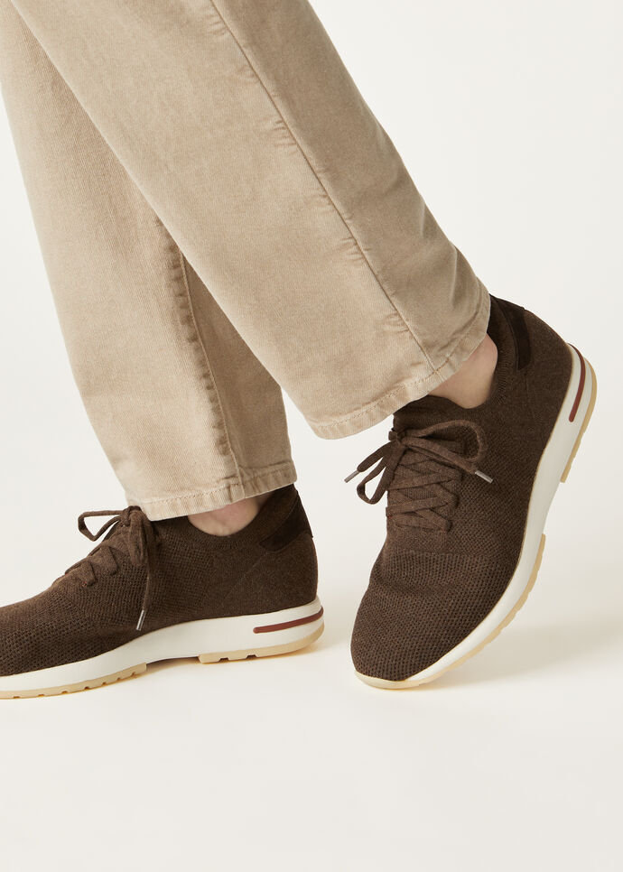 360 LP Flexy Walk Sneaker Pecora Nera® Dark Black Sheep | Low Top