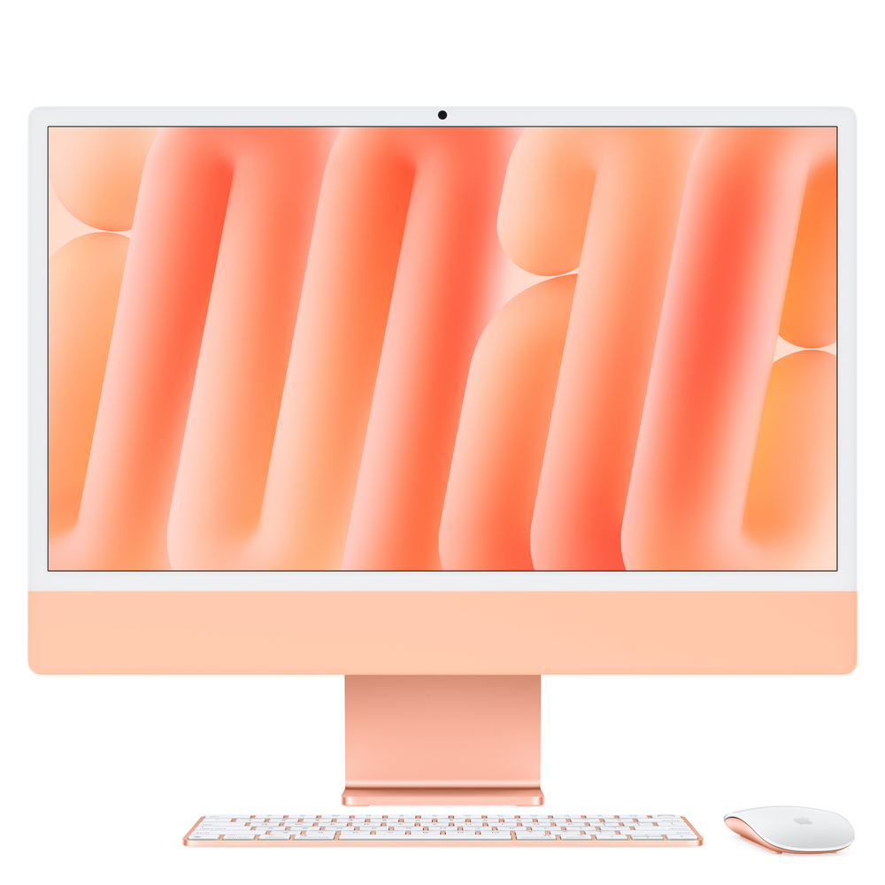 iMac 24-inch with Retina 4.5K display: Apple M4 chip with 10‑core