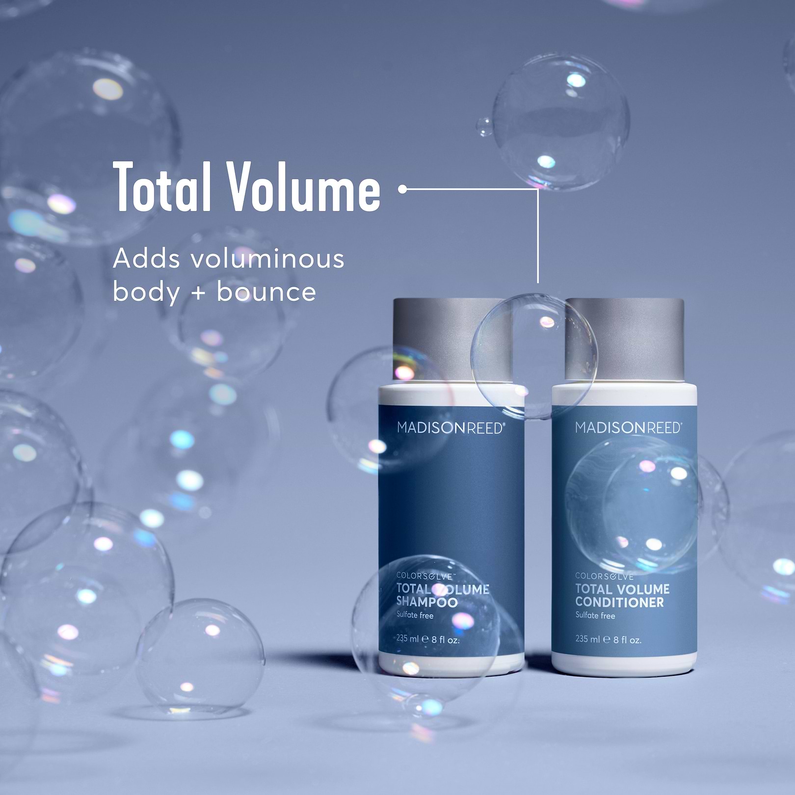 Total Volume Shampoo and Conditioner with Color Protection