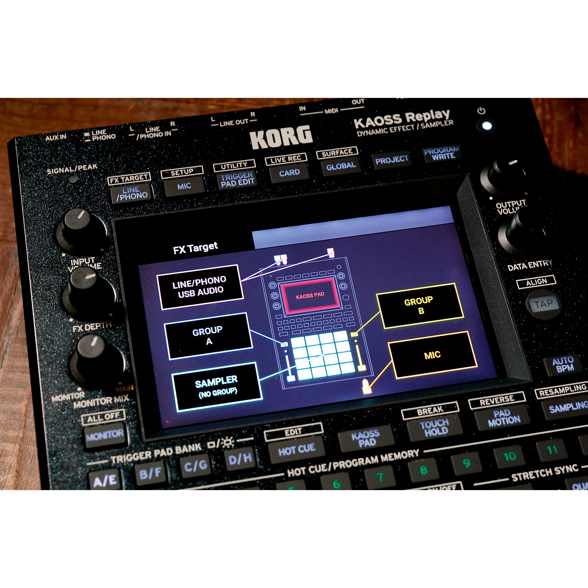 KORG KAOSS Replay Dynamic Effects Processor and Sampler | Music & Arts