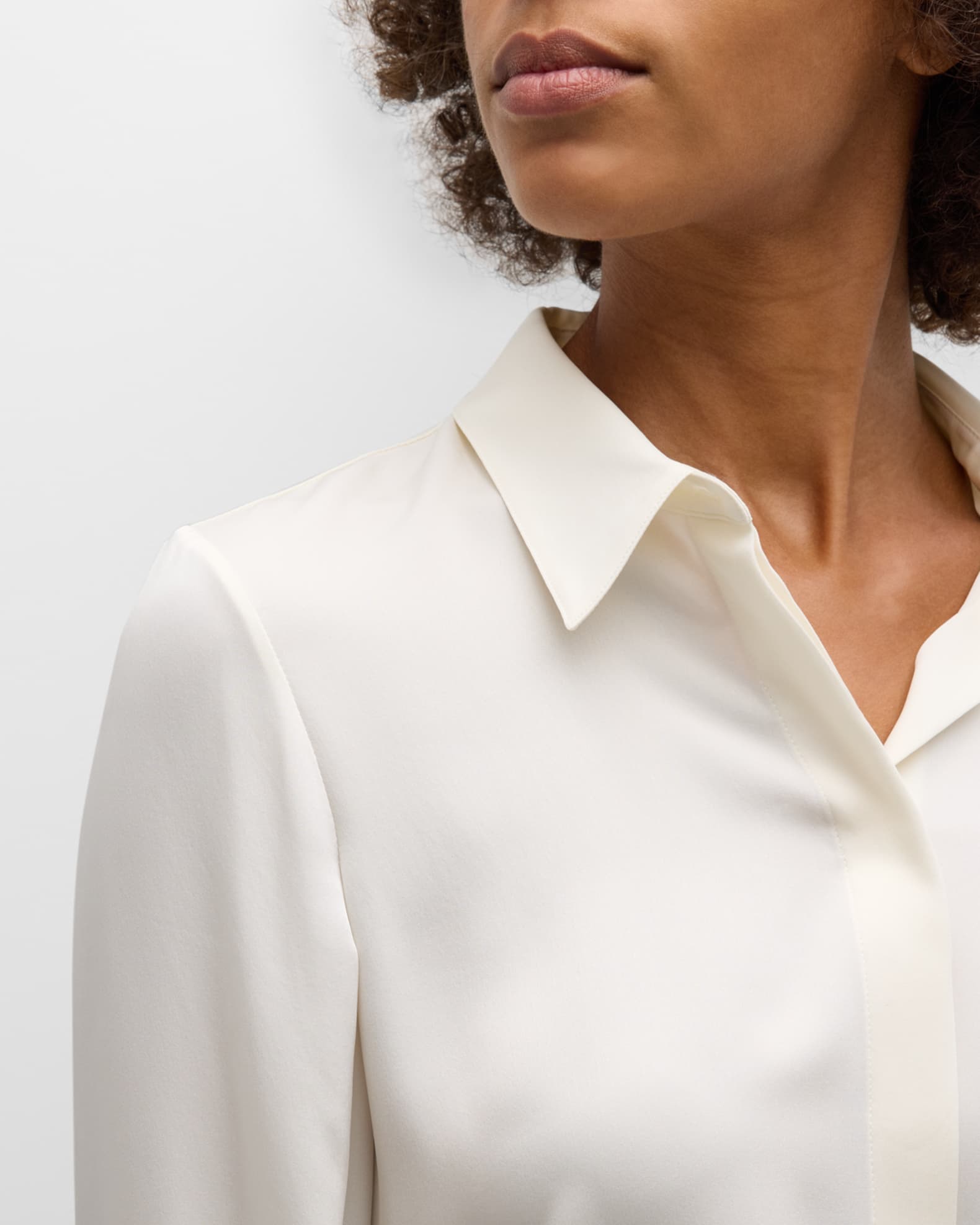 Theory Classic Fitted Shirt | Neiman Marcus