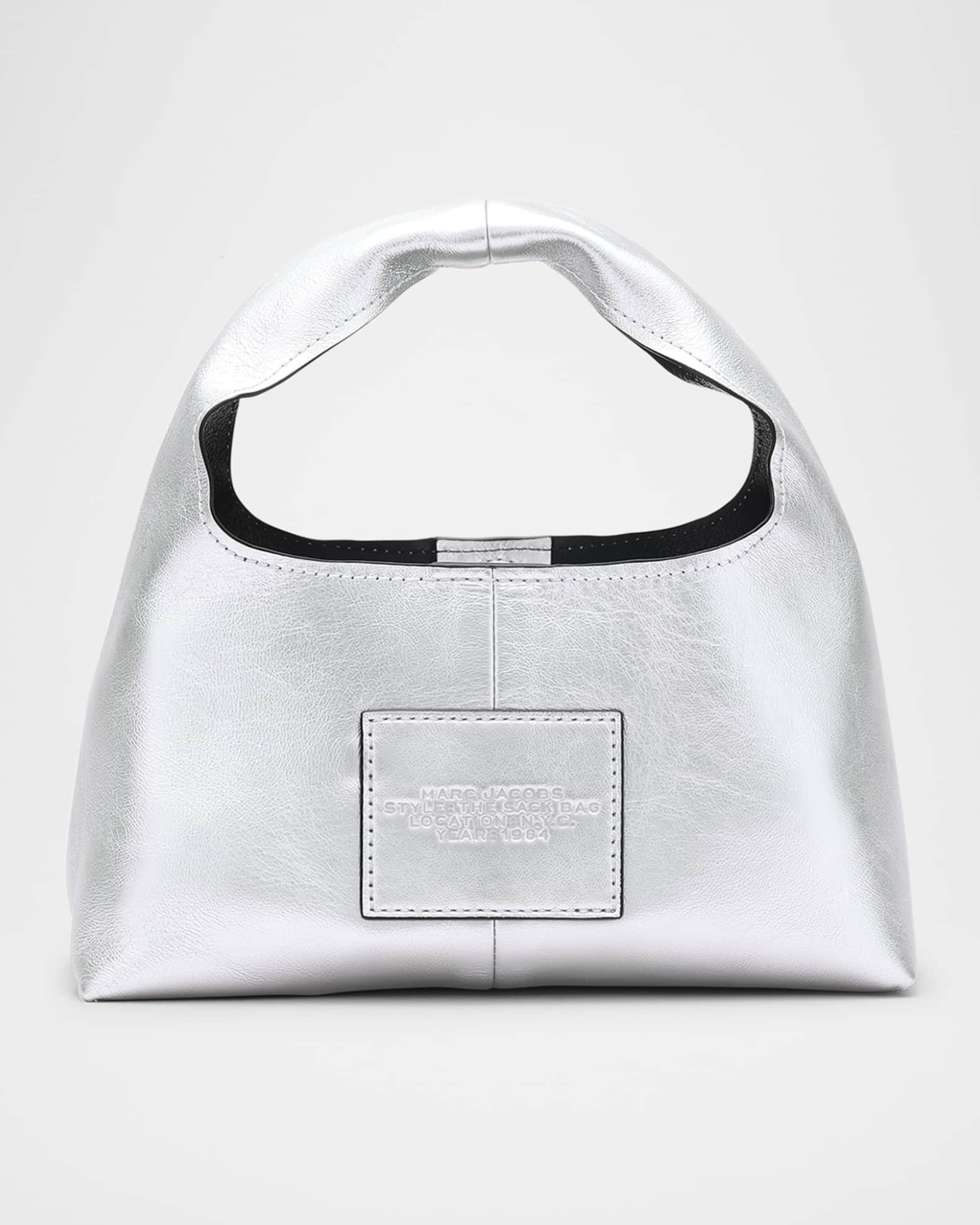 Marc Jacobs The Metallic Leather Mini Sack Bag | Neiman Marcus