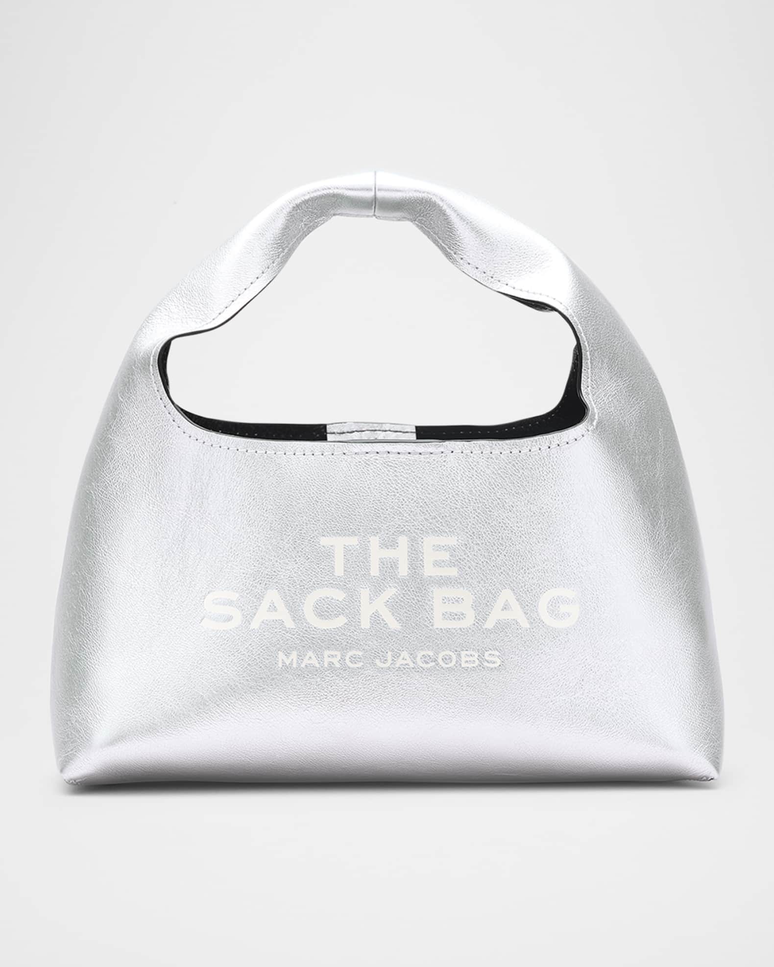 Marc Jacobs The Metallic Leather Mini Sack Bag | Neiman Marcus