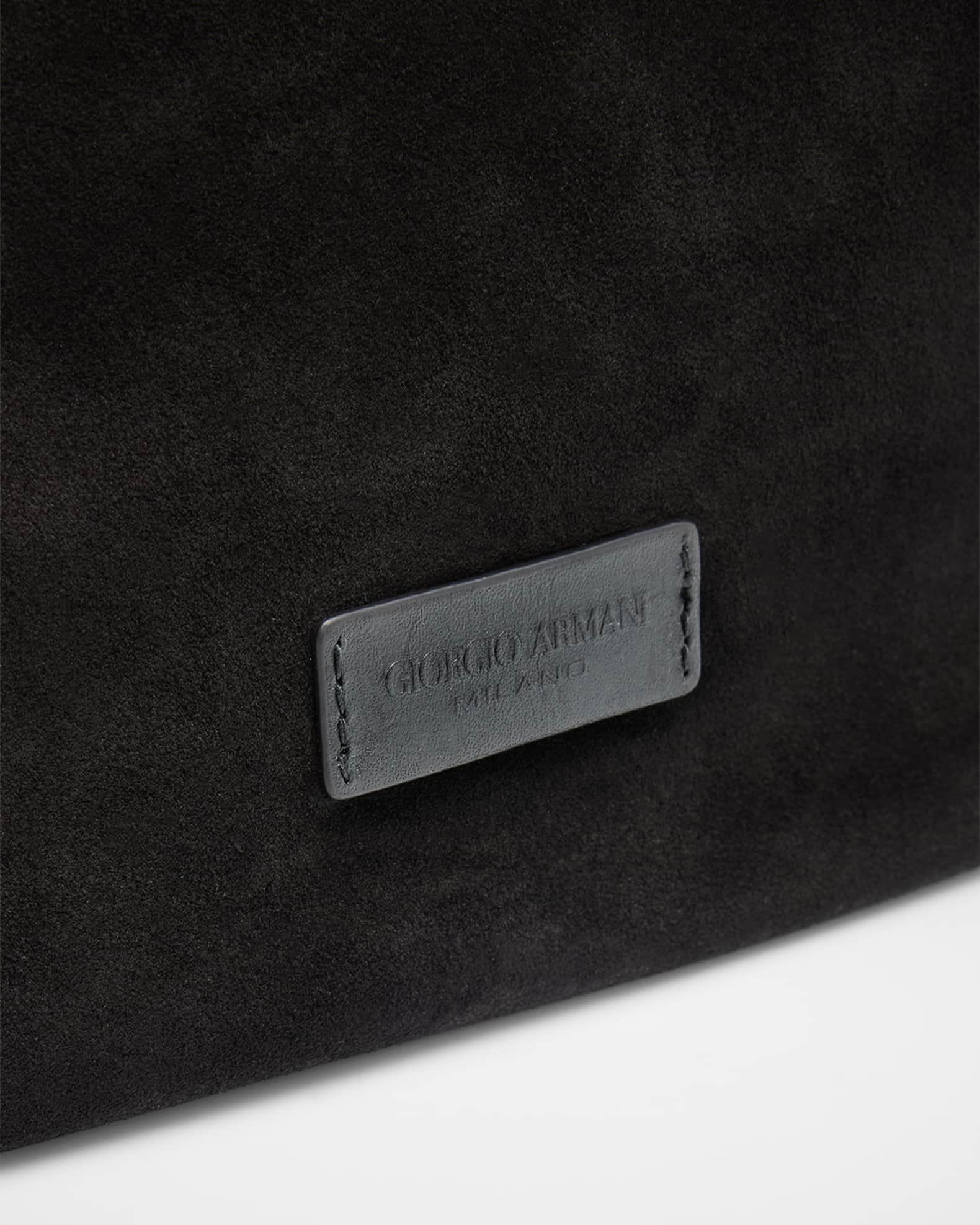 Giorgio Armani Men's Split Leather Tote Bag | Neiman Marcus