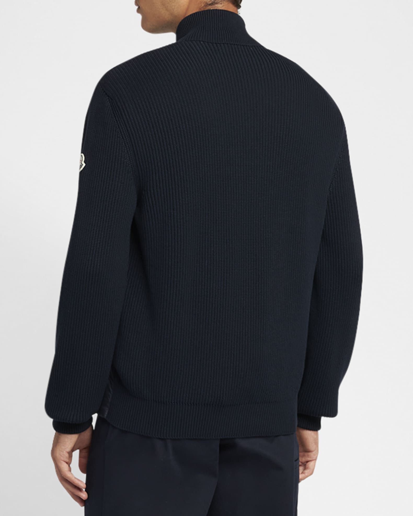 Moncler Men's Down Knit Jacket | Neiman Marcus