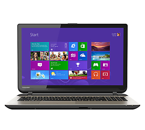 Toshiba Satellite Laptop Computer With 15.6 Touchscreen Display