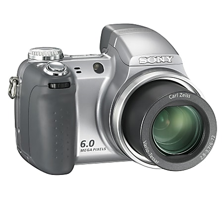 Sony Cyber shot DSC H2 6.0 Megapixel Digital Camera - Office Depot