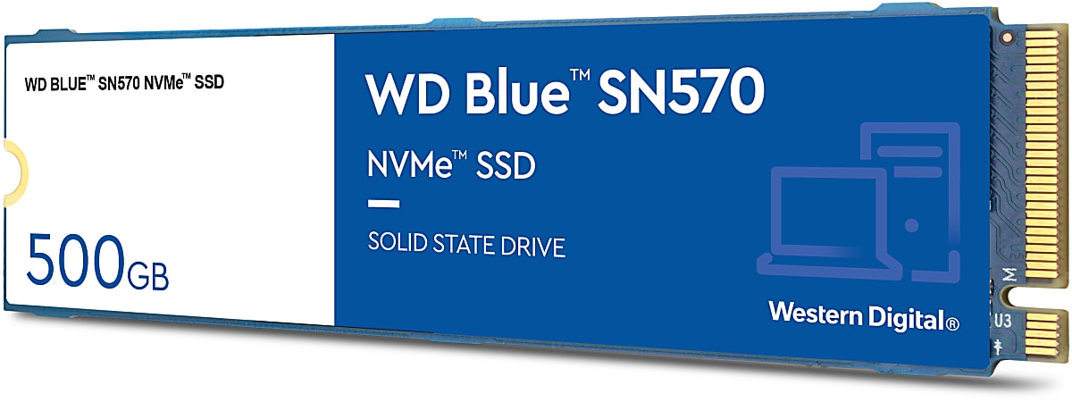 WD BLUE SN570 NVMe Internal SSD 500GB Blue - ODP Business Solutions