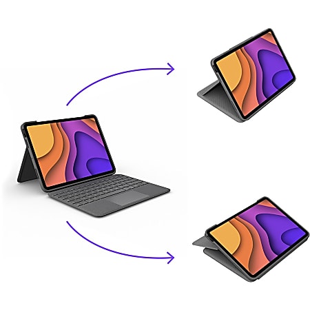 Logitech Folio Touch KeyboardCover Case For Apple iPad Air 4th Gen