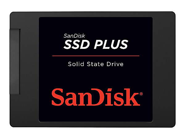 SanDisk SSD PLUS Internal Solid State Drive 2TB Black - Office Depot