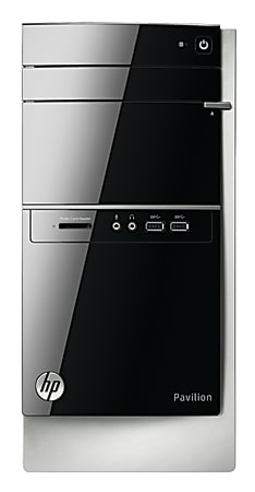 HP Pavilion 500 056 Desktop Computer With AMD A8 Quad Core
