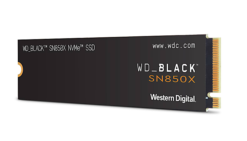 Western Digital BLACK SN850X NVMe SSD 2TB Black - Office Depot