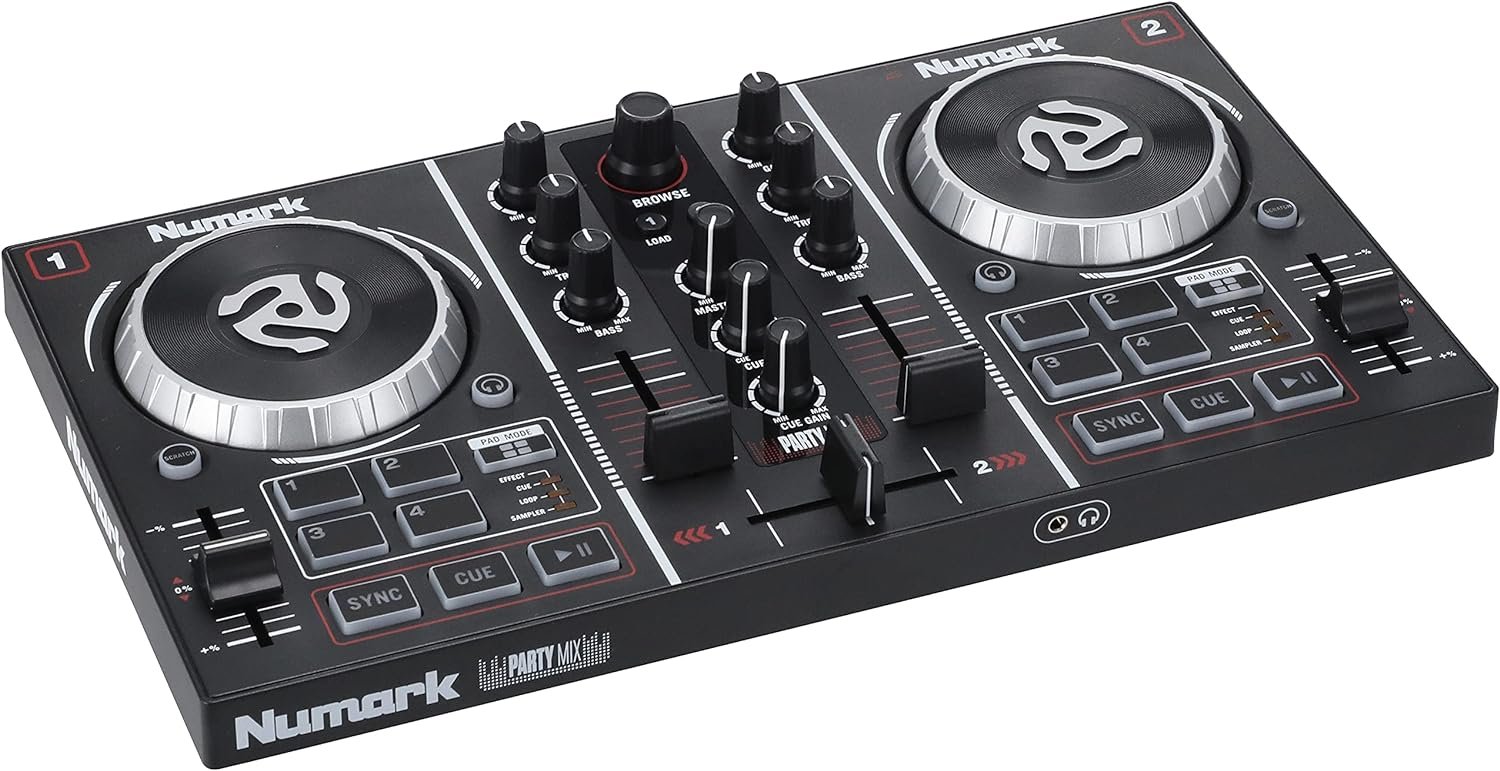 Numark PartyMix II - DJ Controller with Built In Light Show