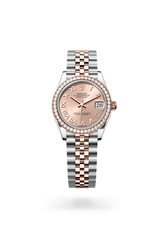 ロレックス デイトジャスト 31 ウォッチ：オイスタースチール＆エバー