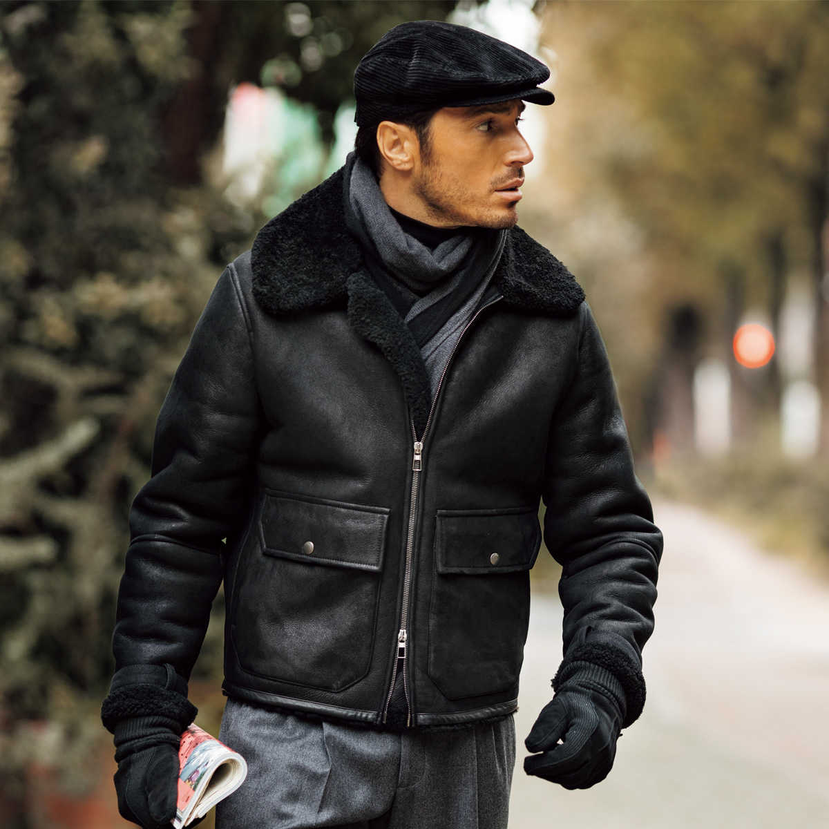 ダウンにはない貫禄で魅せる、大人のムートンジャケット4選！ | Urban