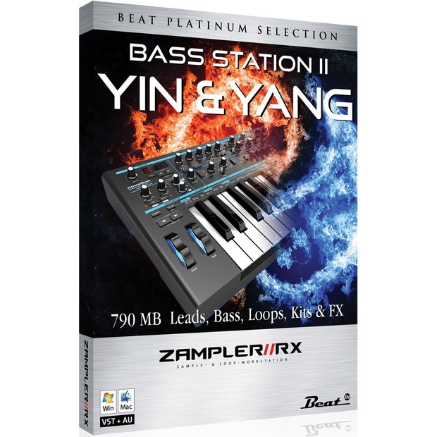 YIN & YANG – Novation BassStation II sound bank for Zampler//RX