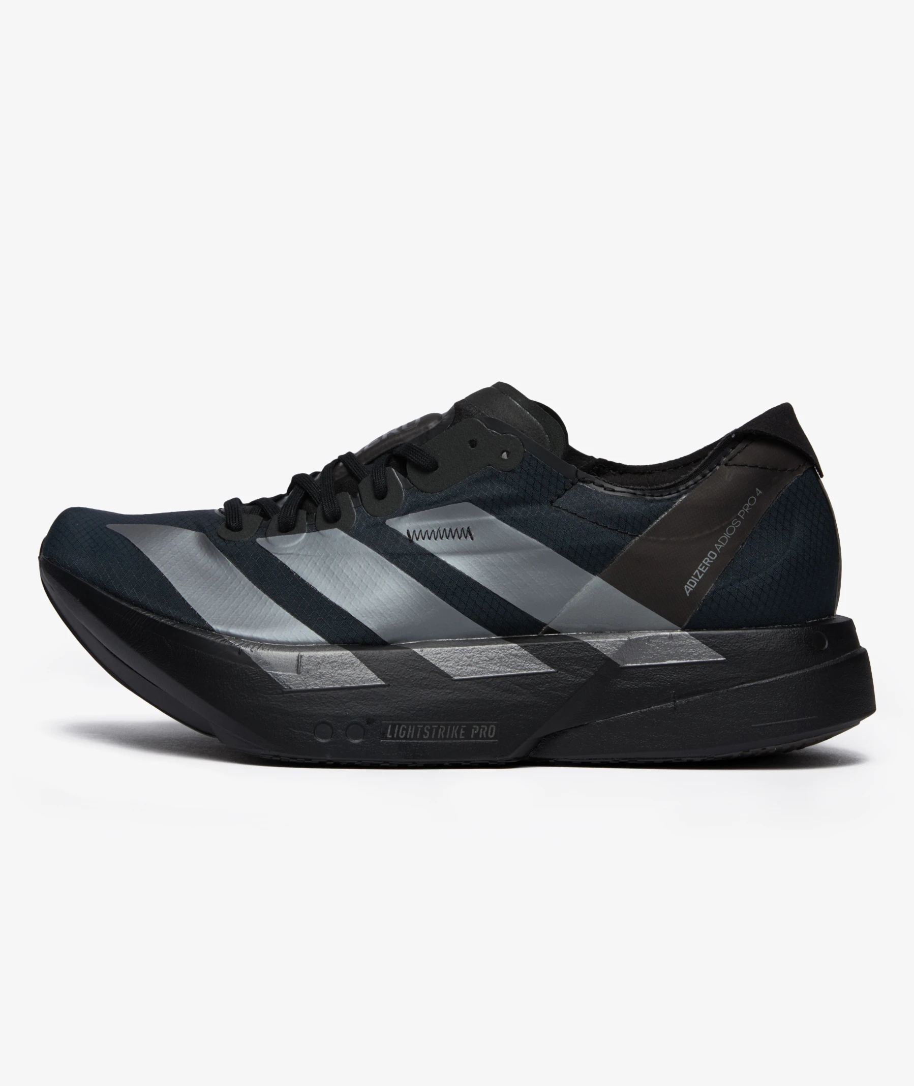 adidas Adizero Adios Pro 4 | Core Black/Iron Metallic/Carbon | SVD USA