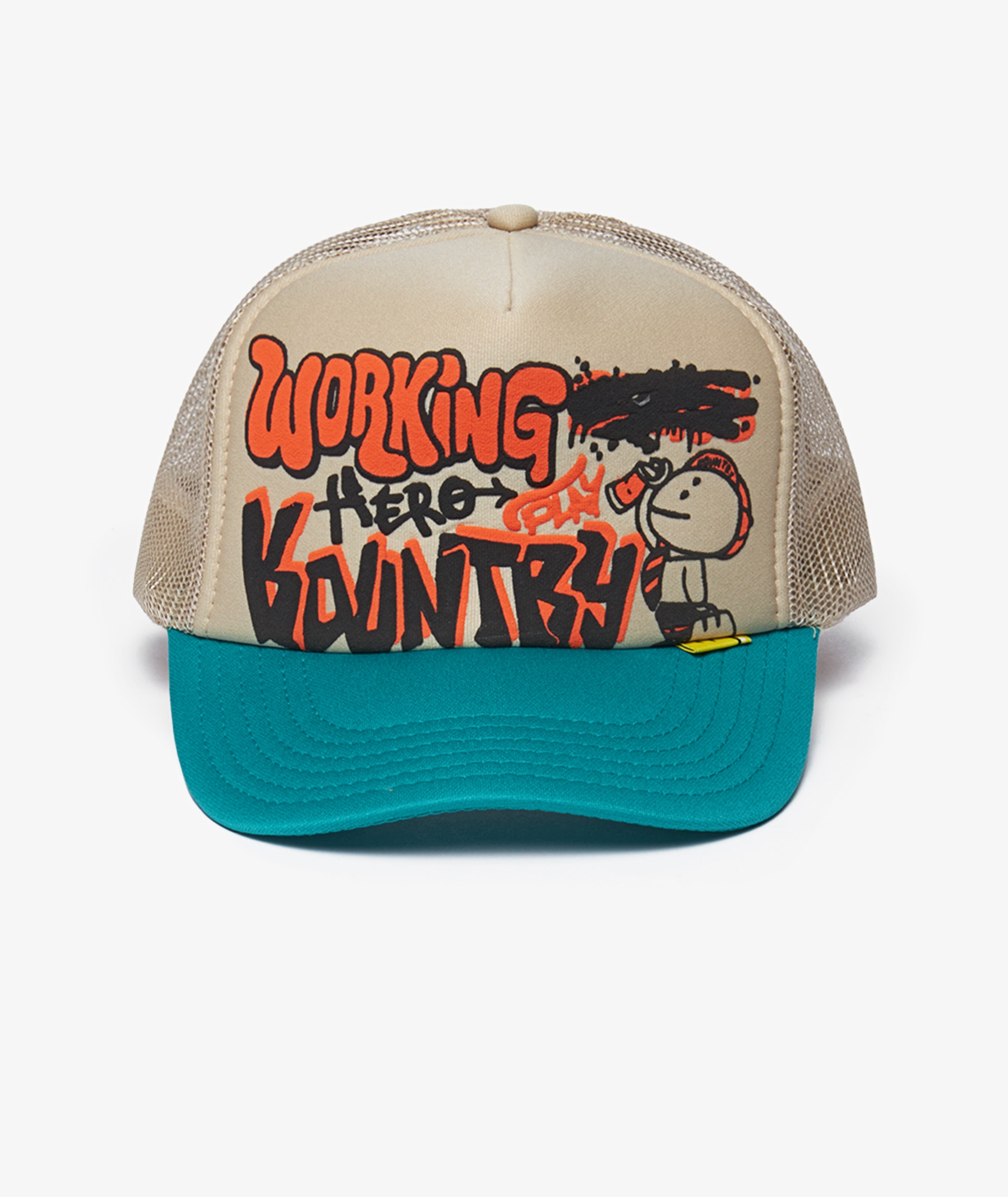 KAPITAL Working Hero Truck Cap in Beige | SVD USA