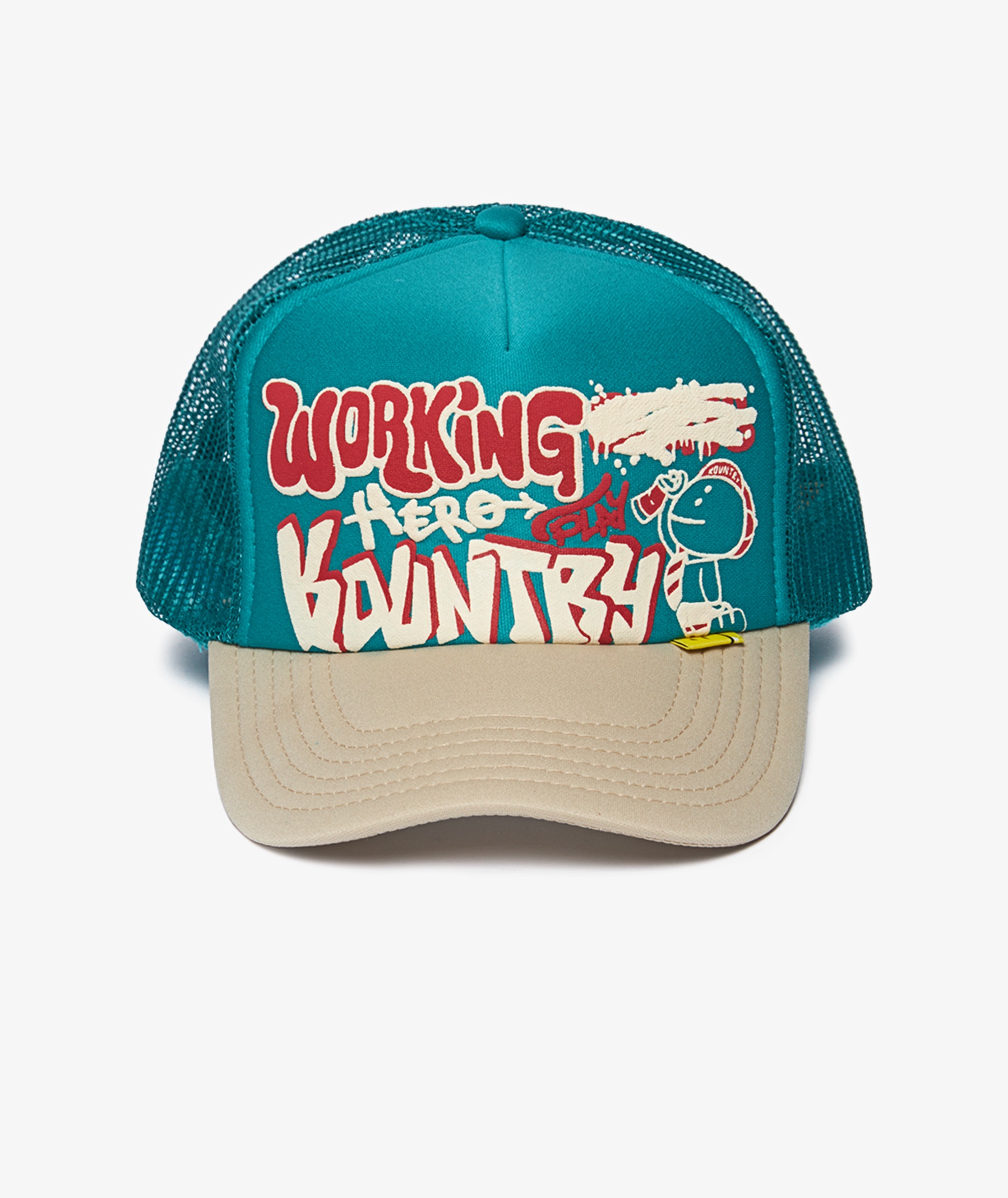 KAPITAL Working Hero Truck Cap in Turquoise | SVD USA