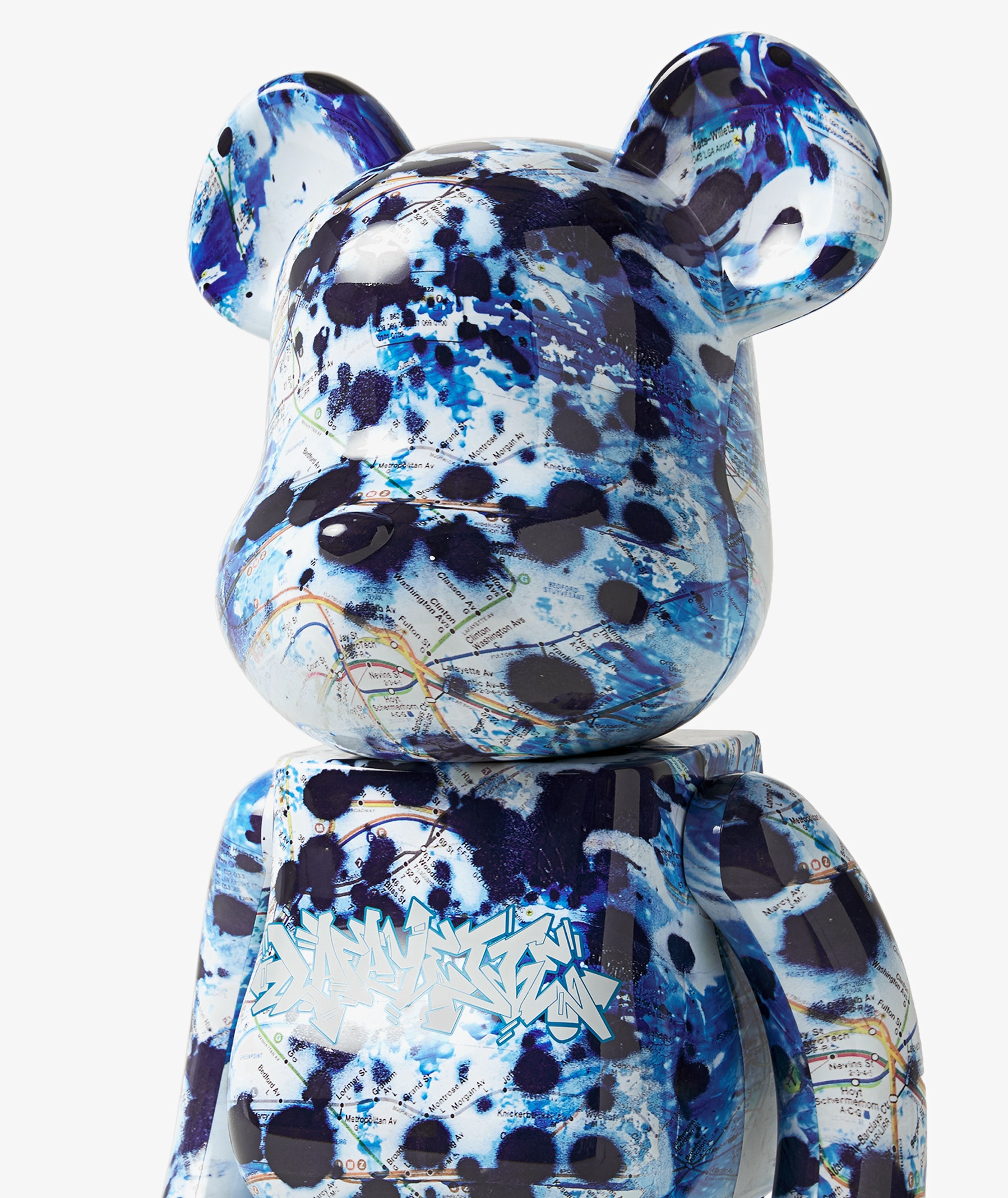 Medicom Toy BE＠RBRICK Lfyt x Stash 1000% en color Azul | SVD